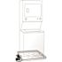 Camco 28 in. x 30 in. Washing Machine Drain Pan Stackable with PVC Fitting