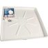 Camco 30 in. x 32 in. Washing Machine Drain Pan with PVC Fitting