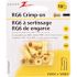 Zenith Crimpon F Connectors in Gold, (10-Pack)