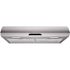 Winflo 30 in. 483 CFM Convertible Under Cabinet Range Hood in Stainless Steel with Mesh Filters and Touch Controls