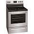 Frigidaire 30 in. 5 Burner Element Freestanding Electric Range in Stainless Steel