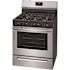 Frigidaire 30 in. 5 Burner Freestanding Gas Range in Stainless Steel