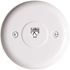 Westek 1-Gang White Phone Jack Plastic Wall Plate (10-Pack)