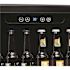 NewAir 24 Inch Built-In 177 Can Beverage Fridge In Black Stainless Steel