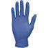 THE SAFETY ZONE Blue Super Stretch 2 mil Nitrile Gloves, Powder Free (100/Case)