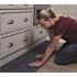 Foss Dove - White Commercial 9 x 36 in. Peel and Stick Carpet Tile Plank (36 sq. ft.)