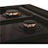 ZLINE Kitchen and Bath Porcelain 48" Gas Stovetop in Black Stainless with 7-Gas Burners and Griddle