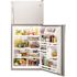 Whirlpool 30 in. 18.3 cu. ft. Top Freezer Refrigerator Built-In and Standard in Monochromatic Stainless Steel