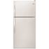 Whirlpool 30 in. 18.3 cu. ft. Top Freezer Refrigerator Built-In and Standard in Monochromatic Stainless Steel