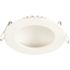 Ultra Low Glare Integrated LED 6 in Round Adj Color Temp Canless Recessed Light for Kitchen Bath Living rooms, White