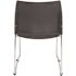 National Public Seating 8800 Series Charcoal Cafetorium Plastic Stack Chair