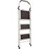 Gorilla Ladders 3-Step Steel Lightweight Step Stool Ladder 225 lbs. Load Capacity Type II Duty Rating (9ft. Reach Height)