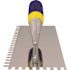 QEP 1/4 in. x 3/8 in. x 1/4 in. Comfort Grip Stainless Steel Square-Notch Flooring Trowel