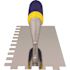 QEP 1/2 in. x 1/2 in. x 1/2 in. Comfort Grip Stainless Steel Square-Notch Flooring Trowel