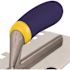 QEP 1/2 in. x 1/2 in. x 1/2 in. Comfort Grip Stainless Steel Square-Notch Flooring Trowel
