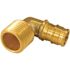 Apollo 1/2 in. x 1/2 in. MNPT PEX-A Barb Brass 90-Degree Male Elbow Fitting