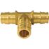 Apollo 1/2 in. Brass PEX-A Barb Tee Fitting
