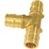 Apollo 1/2 in. Brass PEX-A Barb Tee Fitting