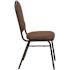 National Public Seating 9300-Series Chocolatier Deluxe Fabric Upholstered Stack Chair (2-Pack)