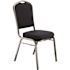 National Public Seating 9300-Series MIdnight Blue Deluxe Fabric Upholstered Stack Chair (2-Pack)