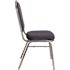 National Public Seating 9300-Series MIdnight Blue Deluxe Fabric Upholstered Stack Chair (2-Pack)