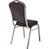 National Public Seating 9300-Series Diamond Navy Deluxe Fabric Upholstered Stack Chair (2-Pack)