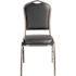 National Public Seating 9300-Series Midnight Blue Deluxe Vinyl Upholstered Stack Chair (2-Pack)