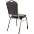 National Public Seating 9300-Series Midnight Blue Deluxe Vinyl Upholstered Stack Chair (2-Pack)