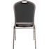 National Public Seating 9300-Series Midnight Blue Deluxe Vinyl Upholstered Stack Chair (2-Pack)
