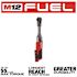 Milwaukee M12 FUEL 12V 3/8 in. Lithium-Ion Brushless Cordless Extended Reach Ratchet (Tool-Only)