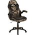 Carnegy Avenue Camouflage LeatherSoft Upholstery Racing Game Chair