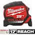 Milwaukee 25 ft. x 1-5/16 in. Wide Blade Magnetic Tape Measure with 17 ft. Reach