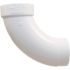 NIBCO 1-1/2 in. PVC DWV Spigot x Hub Long Turn 90 Degree Elbow Fitting