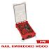 Milwaukee BIG HAWG Carbide Hole Saw Kit (9-Piece) with PACKOUT Case
