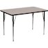 Carnegy Avenue Gray Rectangular Activity Tables