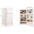 GE ENERGY STAR 15.6 Cu. Ft. Top-Freezer Refrigerator White Refrigerator, ADA