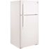 GE ENERGY STAR 15.6 Cu. Ft. Top-Freezer Refrigerator White Refrigerator, ADA