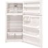 GE ENERGY STAR 15.6 Cu. Ft. Top-Freezer Refrigerator White Refrigerator, ADA