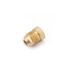 Anderson Metals 1/4 in. Brass Flare Plug (10/Bag)