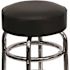 Carnegy Avenue 30.25 in. Black Bar Stool (2-pack)