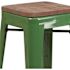 Carnegy Avenue 24 in. Green Bar Stool (4-Pack)