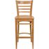Carnegy Avenue 29.5 in. Natural Wood Seat/Natural Wood Frame Bar Stool - 2 pack
