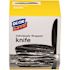 Dixie Medium-Weight Black Disposable Polystyrene Plastic Knives, Utensils (6 Boxes at 90 Per Box)