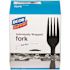 Dixie Medium-Weight Black, Polystyrene Disposable Plastic Forks & Sporks,( 6 Boxes at 90 Per Box)
