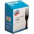Dixie Medium-Weight Black, Polystyrene Disposable Plastic Forks & Sporks,( 6 Boxes at 90 Per Box)
