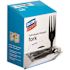 Dixie Medium-Weight Black, Polystyrene Disposable Plastic Forks & Sporks,( 6 Boxes at 90 Per Box)
