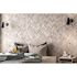 MSI Havenwood Platinum Chevron 12 in. x 15 in. x 0.31 in. Matte Porcelain Mesh-Mounted Mosaic Tile (10 sq. ft./Case)