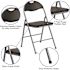 Carnegy Avenue Black Metal Folding Chair (2-Pack)