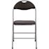 Carnegy Avenue Black Metal Folding Chair (2-Pack)