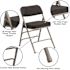 Carnegy Avenue Black Metal Folding Chair (4-Pack)